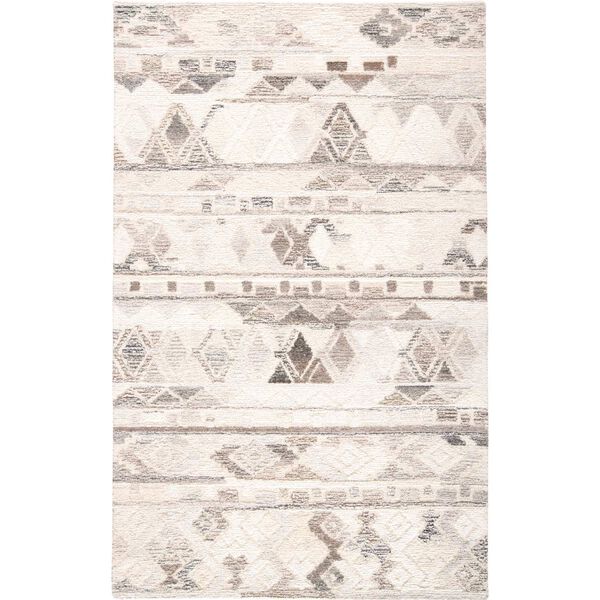Asher Ivory Tan Gray Area Rug, image 1