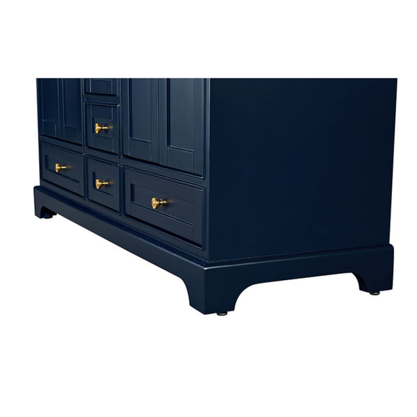 Audrey Heritage Blue White 60-Inch Vanity Console, image 4