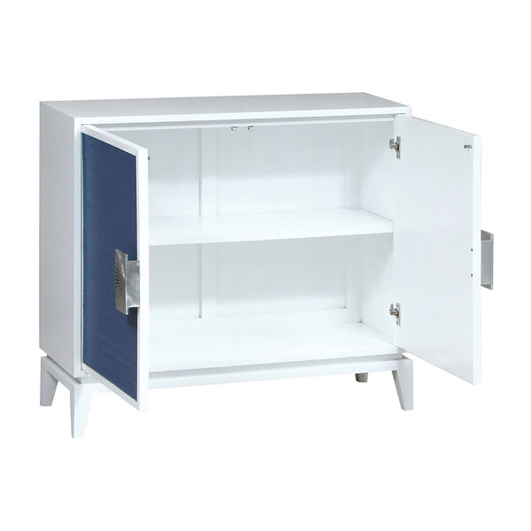 Asanso White Two-Door Credenza, image 5