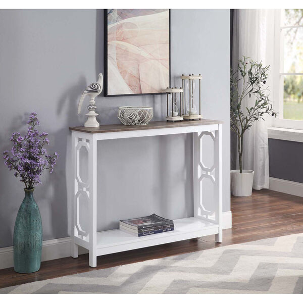 Omega Console Table with Shelf, image 2
