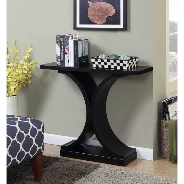 Newport Black Infinity Console Table, image 1