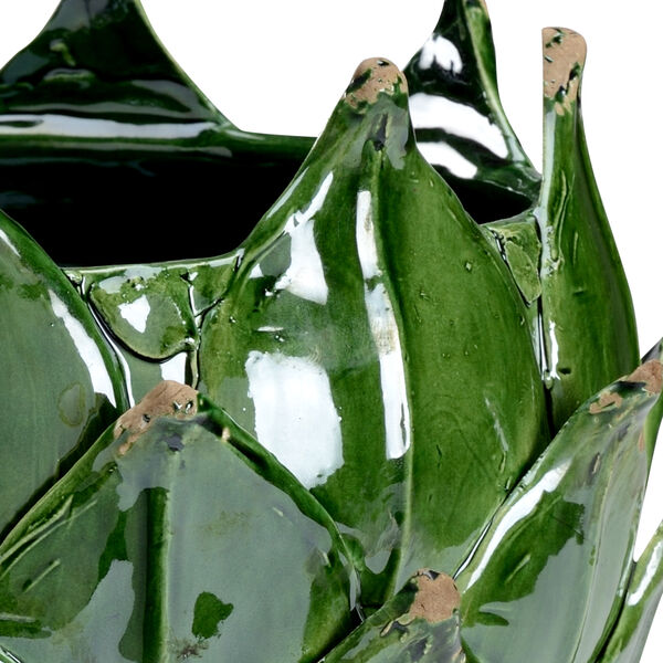 Green Leaf Vase, image 2
