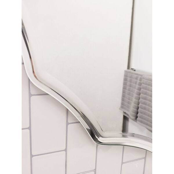 Oval Scalloped Bathroom Mirror, image 5