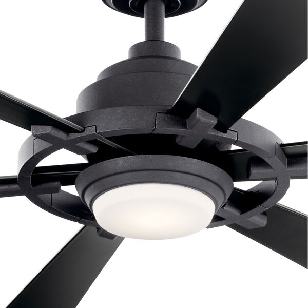 Gentry Lite Distressed Black 52-Inch Integrated LED Ceiling Fan, image 5