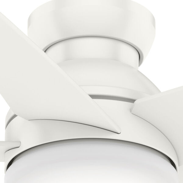 Isotope Fresh White 44-Inch LED Ceiling Fan, image 7
