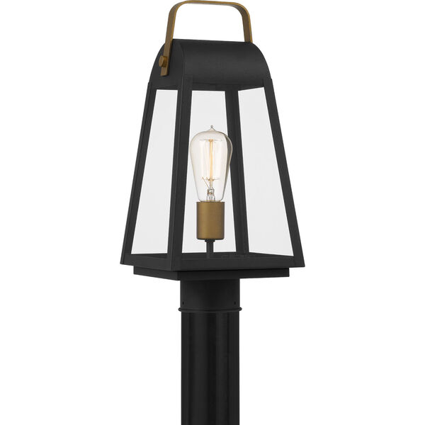 O-Leary Earth Black One-Light Outdoor Post Mount, image 1