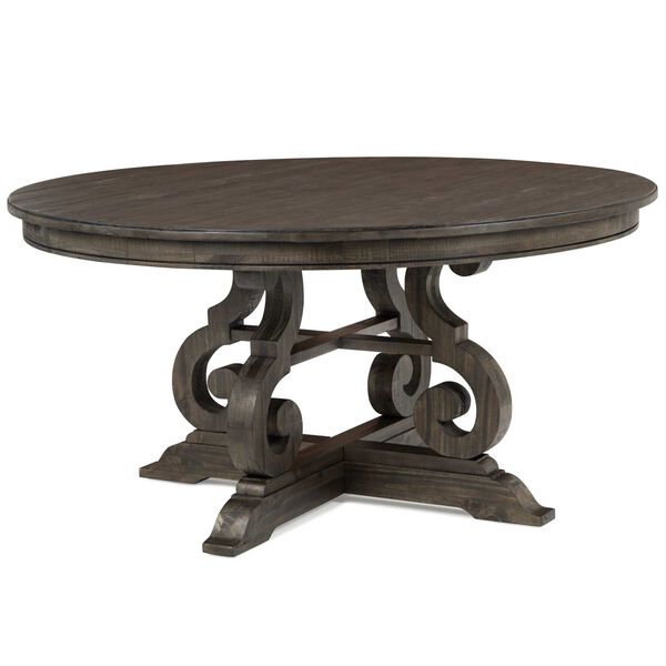 Bellamy Peppercorn Round Dining Table, image 1