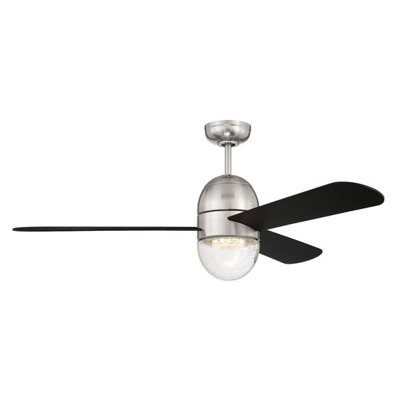Pill Brushed Polished Nickel 52-Inch LED Ceiling Fan, image 2