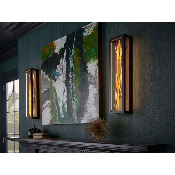 Styx Black Six-Inch LED Wall Sconce, image 9