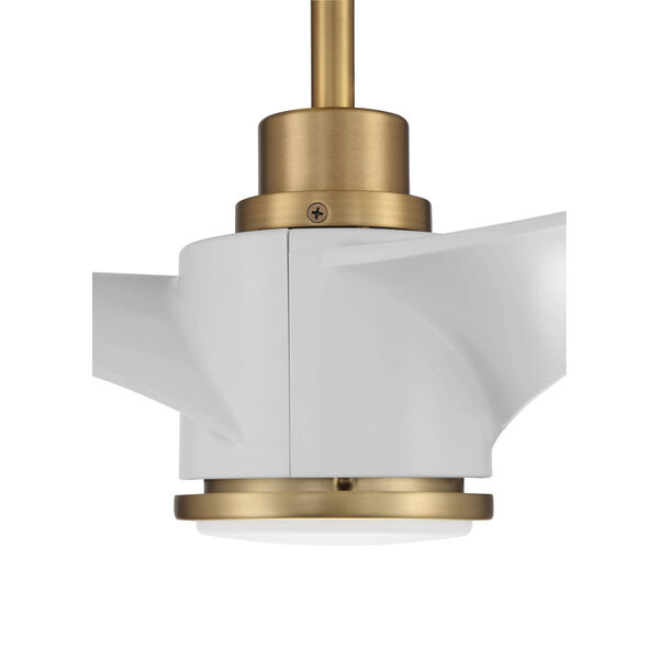 Phoebe Satin Brass 60-Inch LED Ceiling Fan, image 4