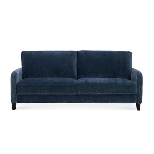 Everly Blue  Velvet Sofa, image 4