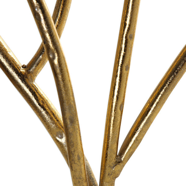 Gold Branches Gold Fireplace Screen, image 3