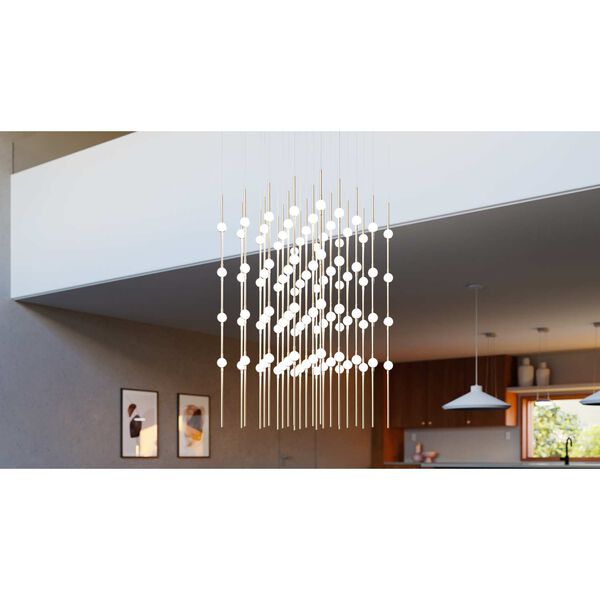 Constellation 100-Light LED Pendant with Acrylic Lens, image 6