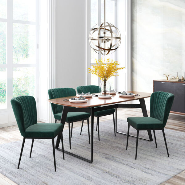Tolivere Green and Black Dining Chair, Set of Two, image 2