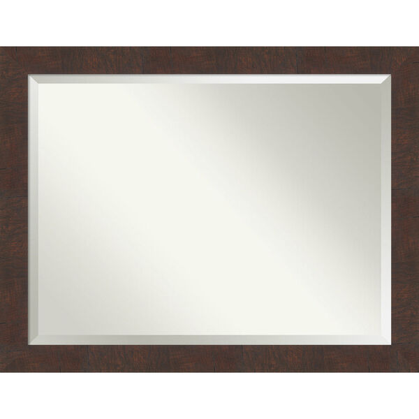 Wildwood Brown 45W X 35H-Inch Bathroom Vanity Wall Mirror, image 1