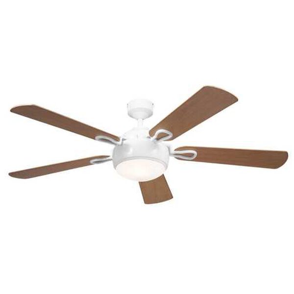 Humble White LED 60-Inch Ceiling Fan, image 1