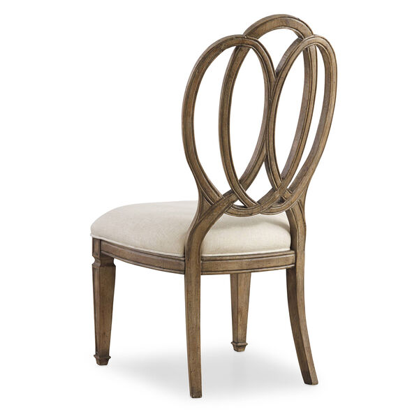 Solana Wood Back Side Chair, image 1