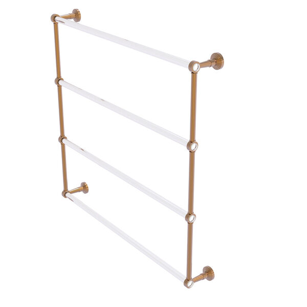 Pacific Beach Brushed Bronze 4 Tier 36-Inch Ladder Towel Bar, image 1