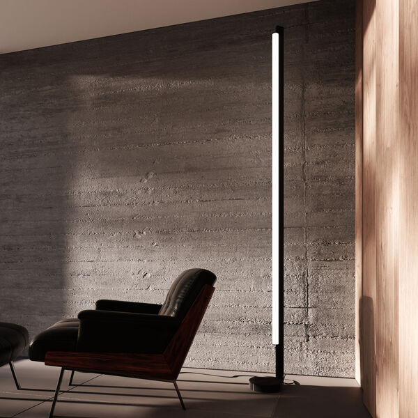 Keel Satin Black LED Floor Lamp, image 8