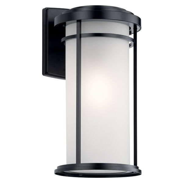 Toman Black One-Light 10-Inch Outdoor Wall Sconce, image 1