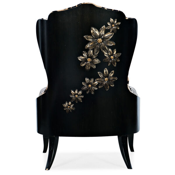 Sanctuary Noir Patterned Slipper Chair, image 3