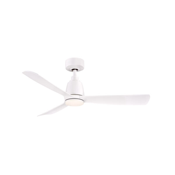 Kute Matte White 44-Inch Ceiling Fan, image 3