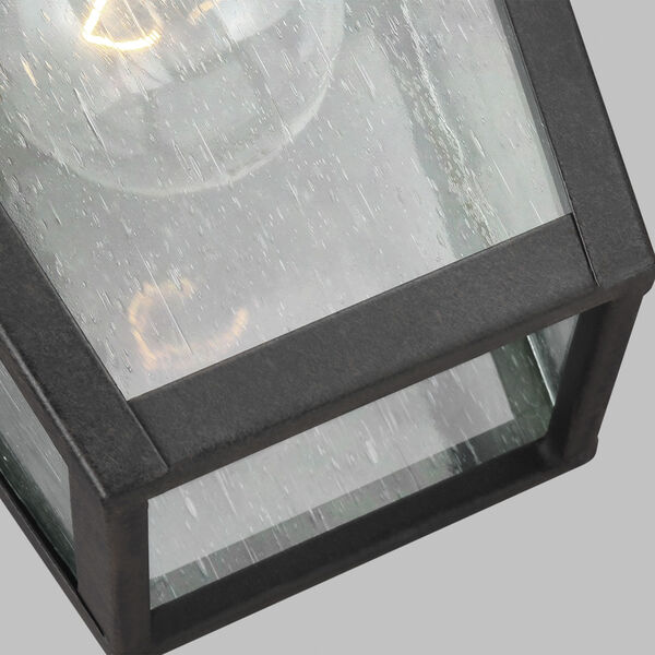 Sutton Black 10-Inch One-Light Outdoor Wall Lantern, image 3