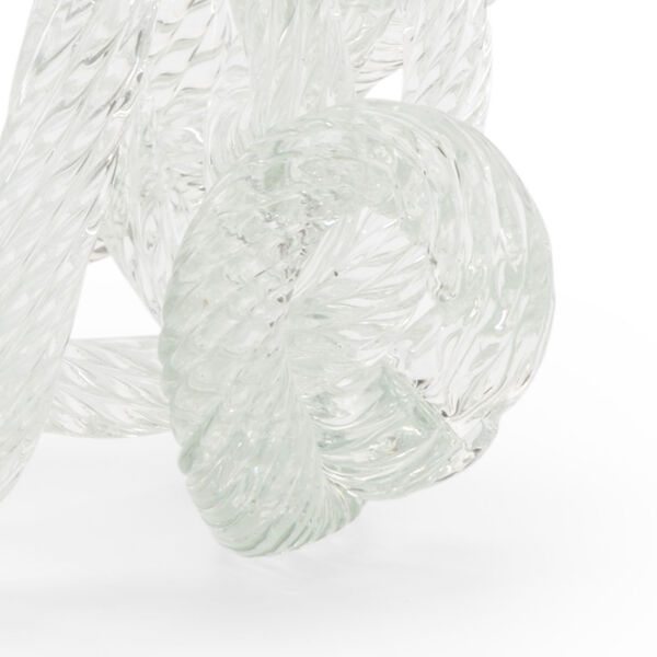 White Glass Love Knot, image 2