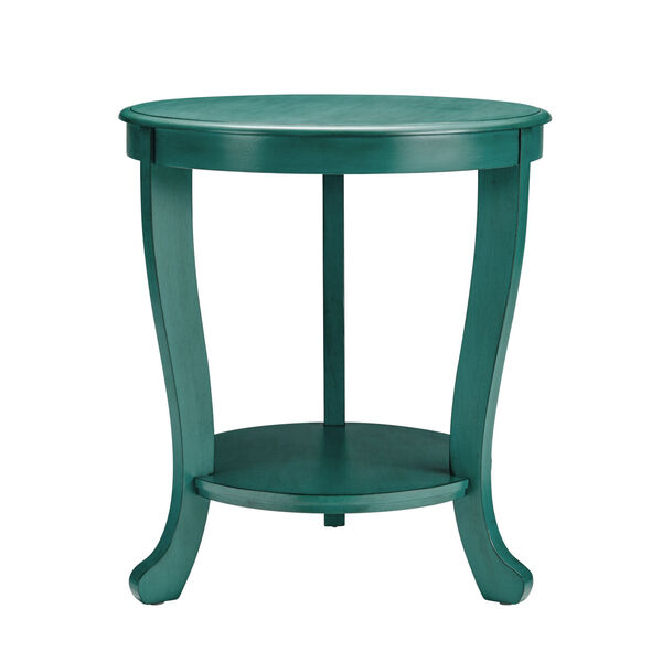 Gianna Teal Blue Side Table, image 4