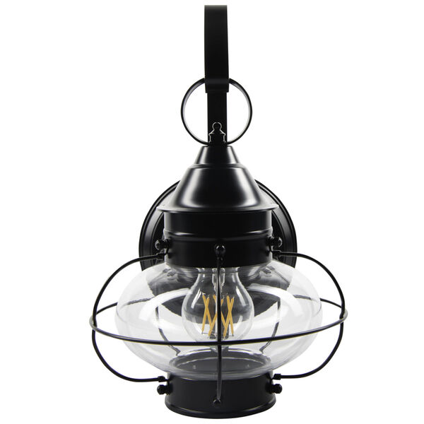 Cottage Onion Black Single Light Outdoor Small Wall Mount, image 2