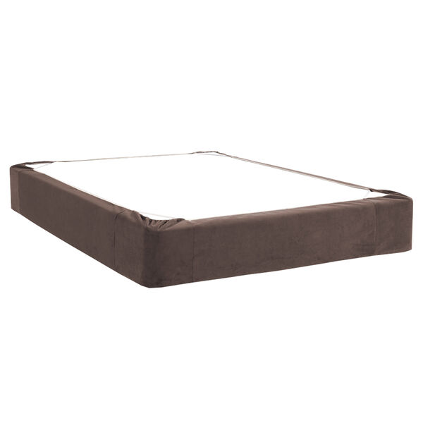 Bella Chocolate Queen Boxspring Cover, image 2