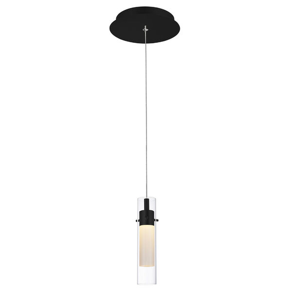 Olinda Black LED Mini Pendant, image 1