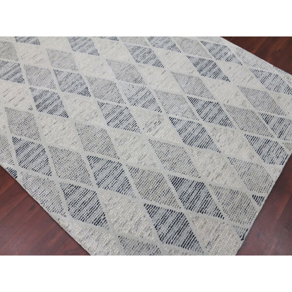 Vector Charcoal Hand Tufted Rectangular: 7 Ft. 6 In. x 9 Ft. 6 In. Rug, image 2