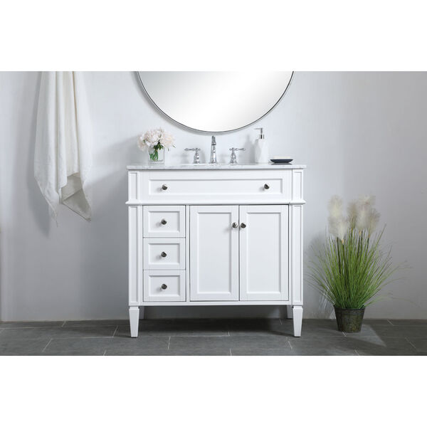 Williams White 36-Inch Vanity Sink Set, image 2