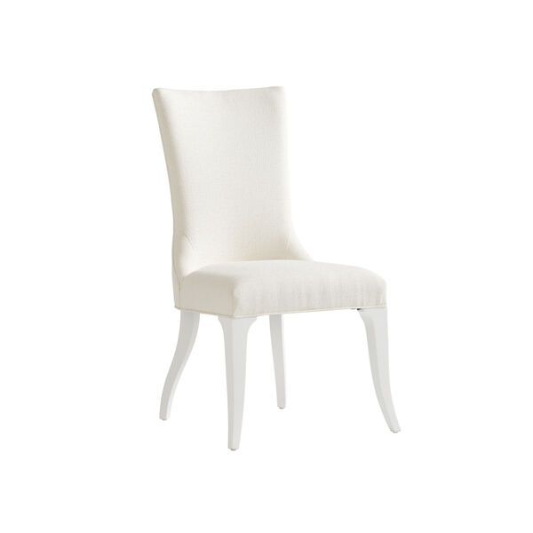 Avondale Linen White Geneva Upholstered Side Chair, image 1