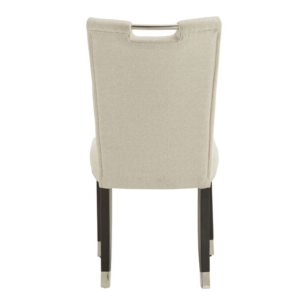 Althea Beige Heathered Weave Parson Dining Chair, Set of Two, image 4