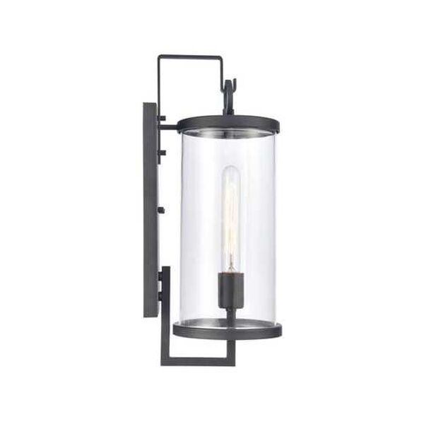 Hopkins Charcoal Black 18-Inch One-Light Outdoor Wall Sconce, image 4