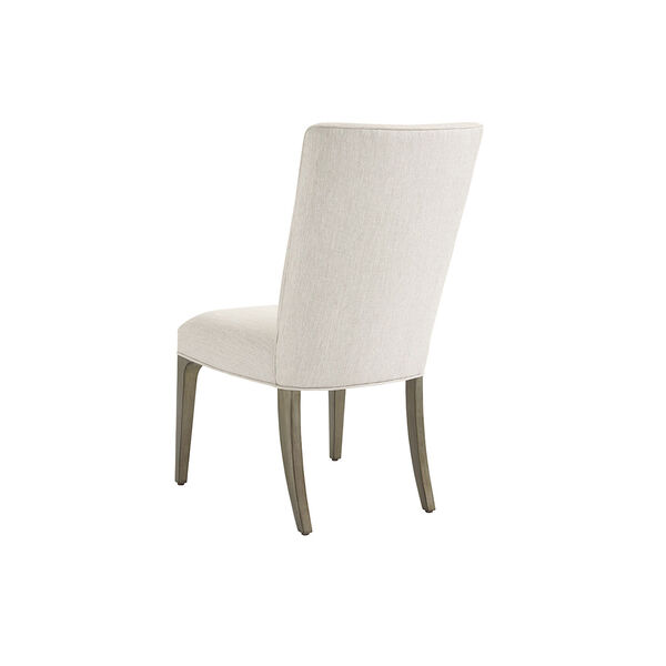 Ariana Silver Leaf Bellamy Upholstered Side Chair, image 4