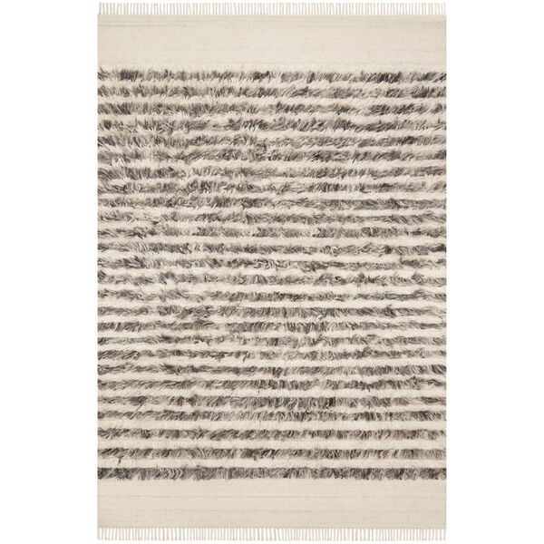 Crafted by Loloi Abbot Natural Ash Rectangle: 7 Ft. 9 In. x 9 Ft. 9 In. Rug, image 1