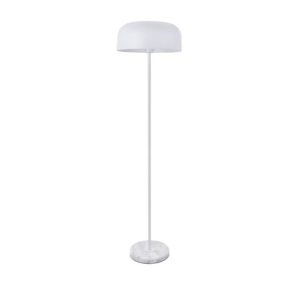 Exemplar White 17-Inch One-Light Floor Lamp, image 5