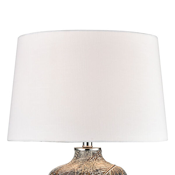 Forage Winter Grey and Clear One-Light Table Lamp, image 3