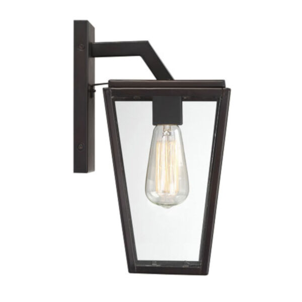 Uptown English Bronze 7-Inch One-Light Outdoor Wall Sconce, image 5