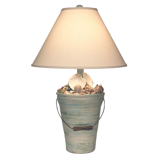 Coastal Lighting Shabby Summer One-Light Table Lamp, image 1