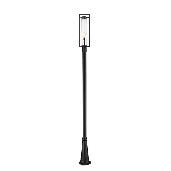 Dunbroch Black 122-Inch One-Light Outdoor Post Mount, image 4