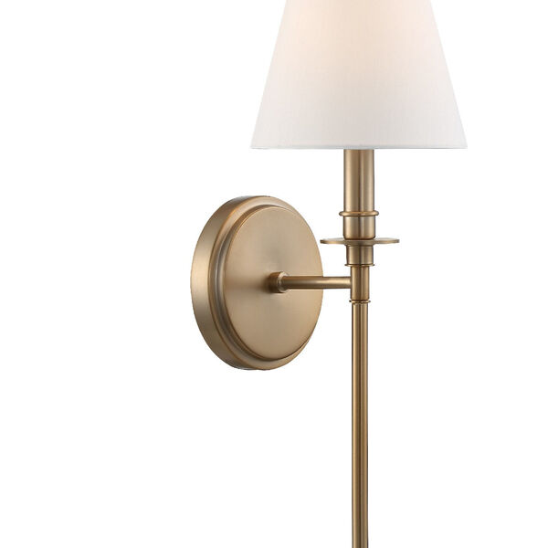 Riverdale One-Light Aged Brass Wall Sconce, image 4