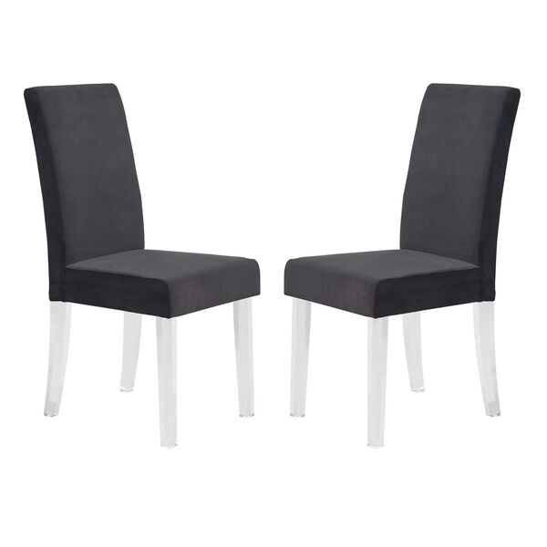 Dalia Black Dining Chair, Set of Two, image 1