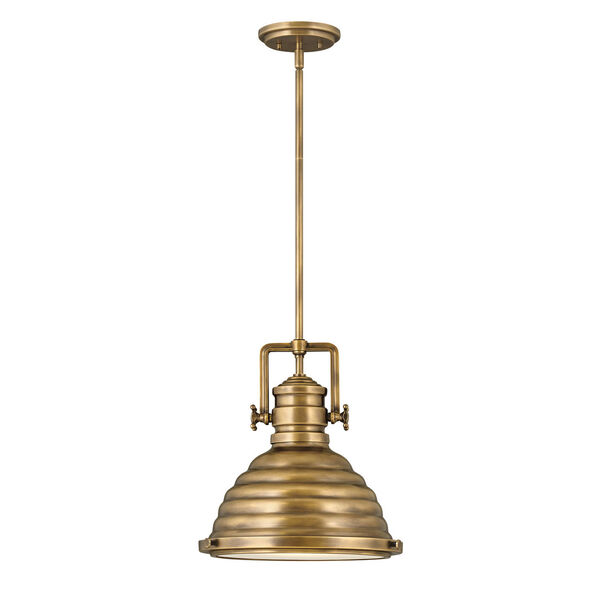 Keating Heritage Brass One-Light Pendant, image 3