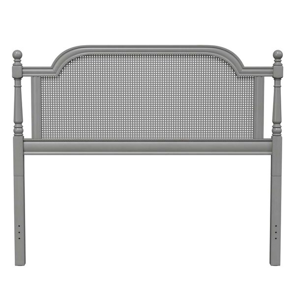 Melanie French Gray Queen Headboard with Frame, image 8