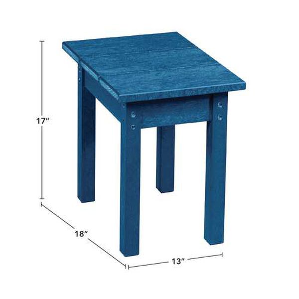Capterra Casual Pacific Blue Small Rectangular Table, image 2