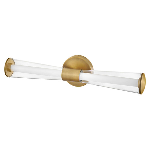 Elin Lacquered Brass Medium Integrated LED Bath Vanity, image 5